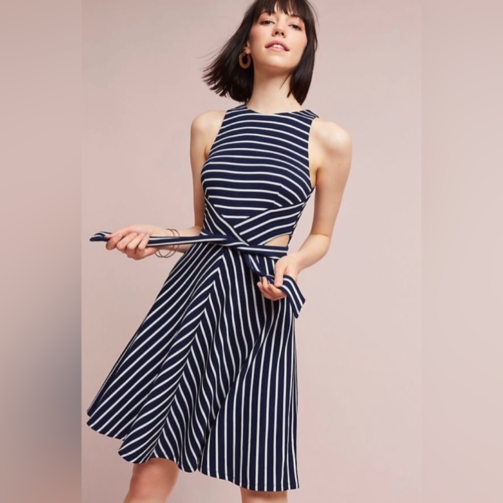 Anthropologie Hutch Kinsley Cut-Out Dress size S